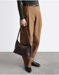 & Other Stories - Interwoven Leather Crossbody Bag