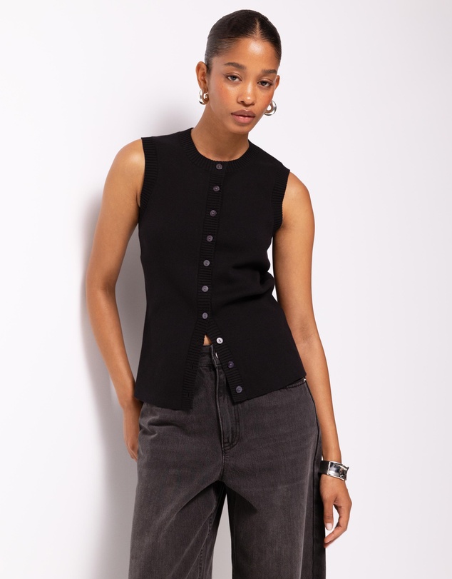 AERE - Niley Organic Cotton Vest