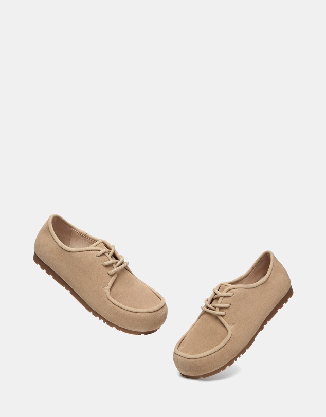 EVERAU - EverAU Ugg Brandon Cow Suede Upper Loafer Oxfords Flats