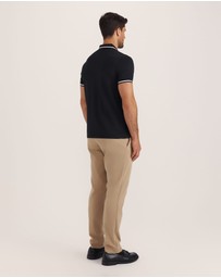 SABA - Ted Textured Cotton Polo