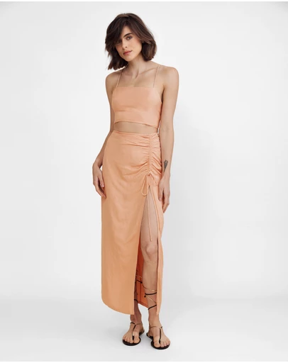 Lakeyo - Alison Peach Skirt