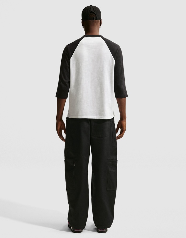 Nike - Sportswear Club 3/4-Sleeve Raglan Top