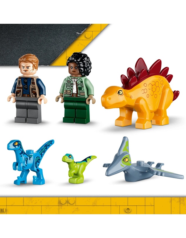 LEGO - 77981 Velociraptor, Stegosaurus & Pteranodon R