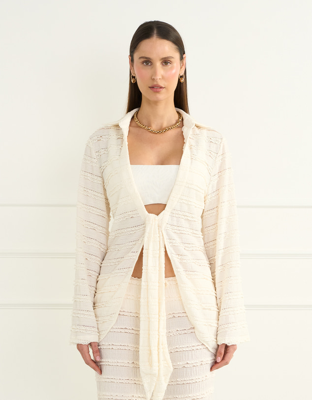 Heaven Australia - Cream Eliana Resort Shirt