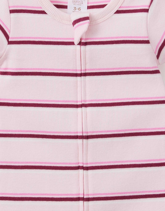 Cotton On Kids - Growie Short Sleeve Zip Romper