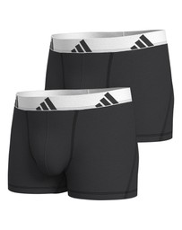 adidas Sportswear - 2 Pack Active Flex Cotton Trunk Underwear