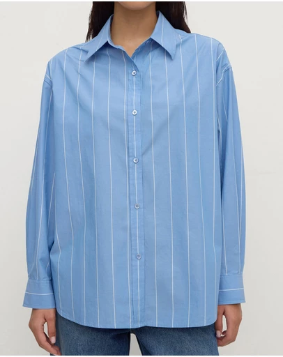 Assembly Label - Marcia Stripe Long Sleeve Shirt