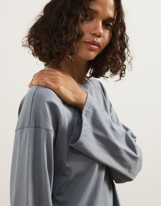 Atmos&Here - Long Sleeve Oversized T-Shirt