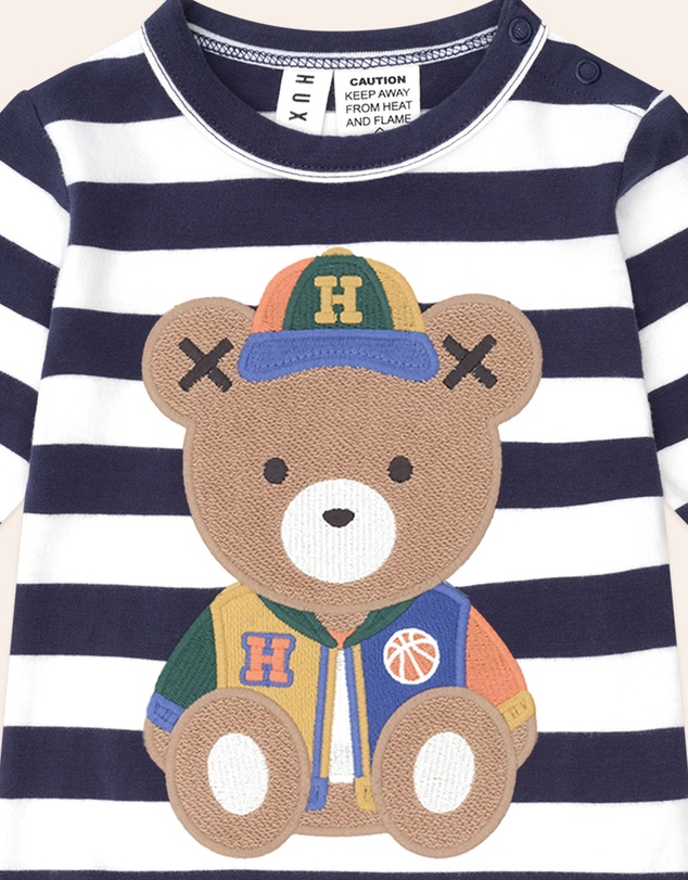Huxbaby - Varsity Hux Romper - Babies