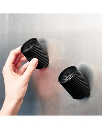 Lexon - Lexon Ray Set Of Magnetic Bluetooth Speakers - Black