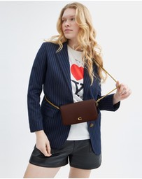 Coach - Polished Pebble Leather Essential Crossbody Bag