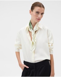 Oroton - Botanical Daisy Scarf