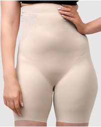 Cupid Fine Shapewear - Total Contour Hip, Tummy & Thigh Slimmer Shaping Shorts