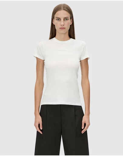 C&M CAMILLA AND MARC - Suvero Slim Fit Logo Tee