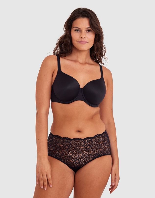 Bras N Things - Audrey Full Brief - Black
