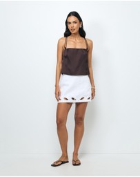 AERE - Zaya Linen Skirt