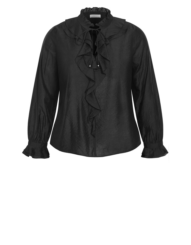 City Chic - Dakota Frill Top