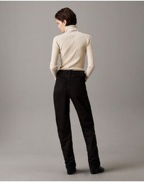Calvin Klein Jeans - High Rise Straight Jeans