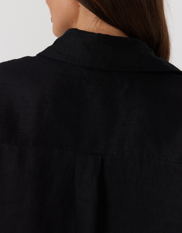 ALEXANDRA - Pluto Shirt Black
