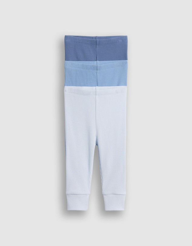 GAP - 3-Pack Tinyrib Knit Bottoms - Babies
