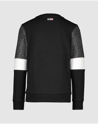 B.Nosy - Check Print Sweatshirt - Kids-Teens