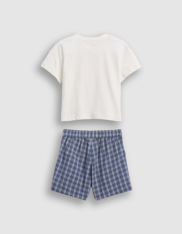 GAP - SS K2W Graphic Woven Shorts and Tee Set - Babies