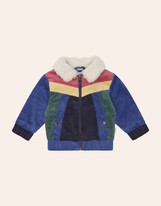 Huxbaby - Colour Block Cord Jacket - Babies-Kids