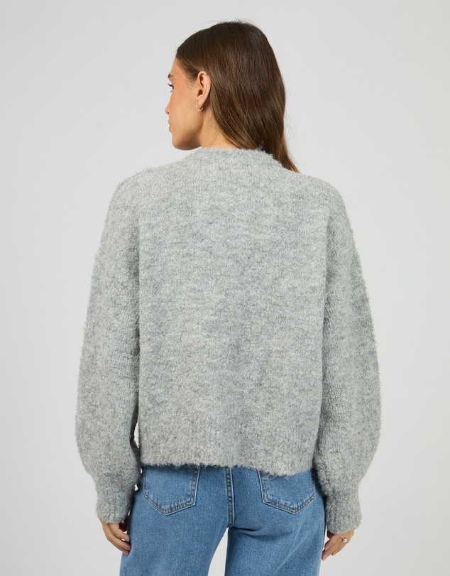 All About Eve - Tillie Cardigan Grey Marle