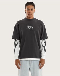 Kiss Chacey - Ferocity Layered LS Tee