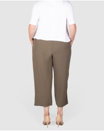 Love Your Wardrobe - Emma Crop Straight Leg Pants