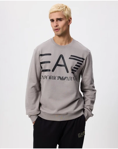 Emporio Armani EA7 - Train Logo Series Oversized Logo Sweat