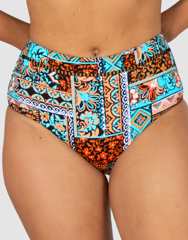 Baku Swimwear - Tulum High Waist Bikini Bottom