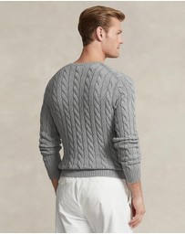 Polo Ralph Lauren - ICONIC EXCLUSIVE - Driver Cable Knit Long Sleeve Sweater