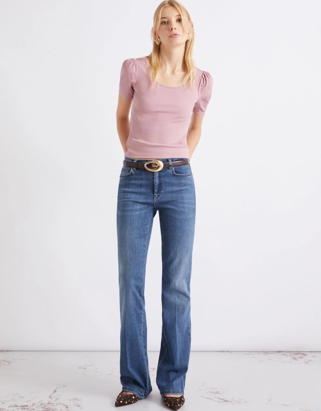 Marella - Glossy Fitted T-Shirt