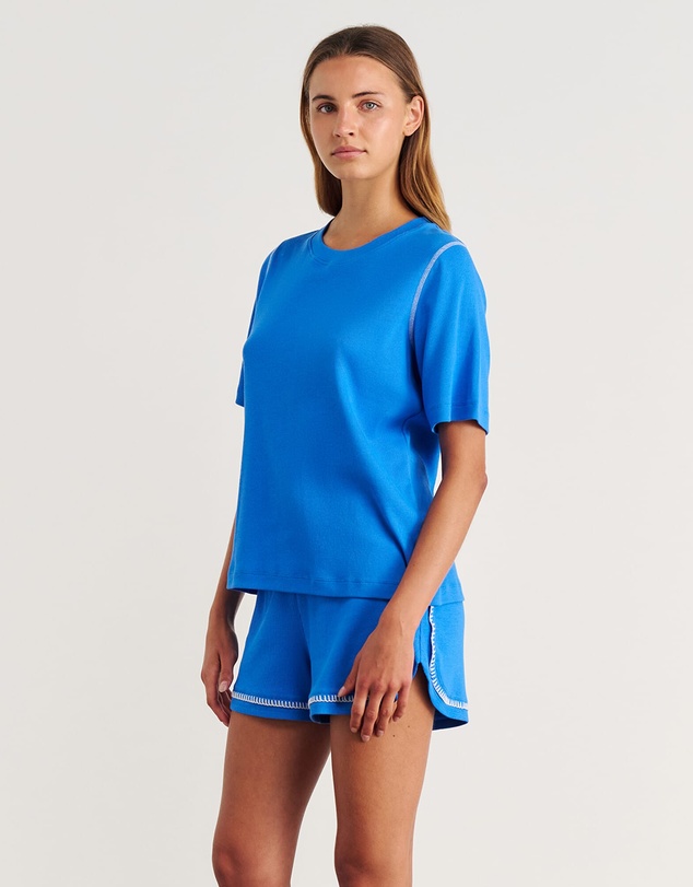 Jag - Celina Blanket Stitch Tee