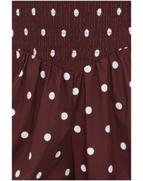 Petal & Pup - Paloma Jumpsuit - Chocolate Polka Dot