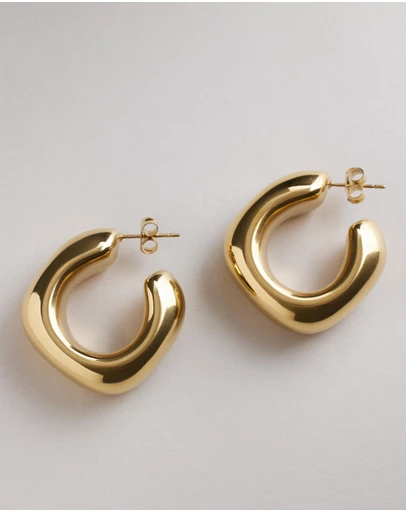 Reliquia Jewellery - Trending Upwards Hoop Earrings