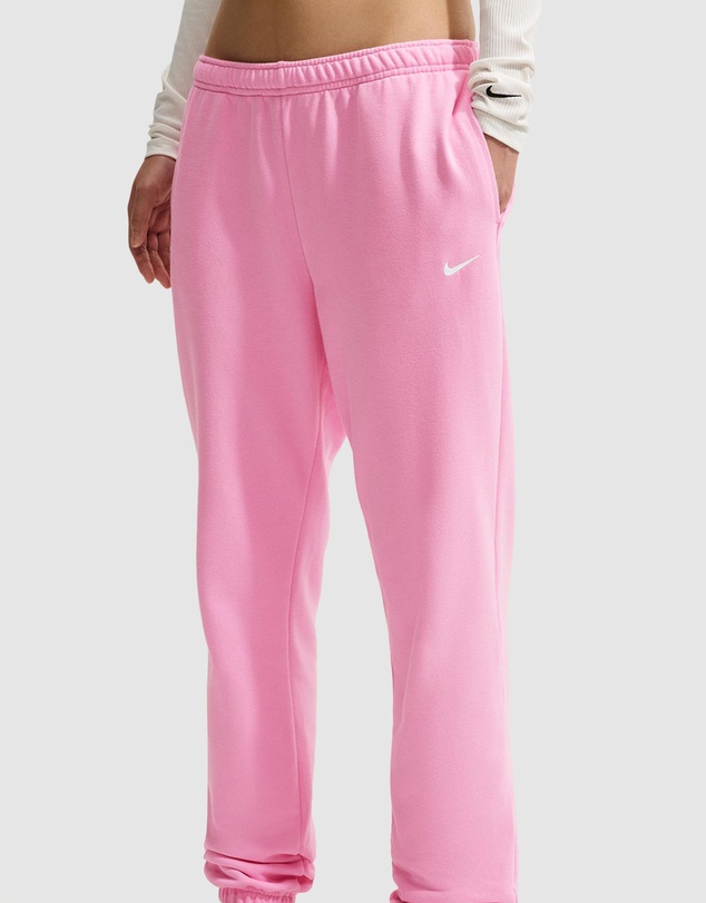 Nike - Studio Fleece Lightweight French Terry Mid-Rise Cuffed Pants