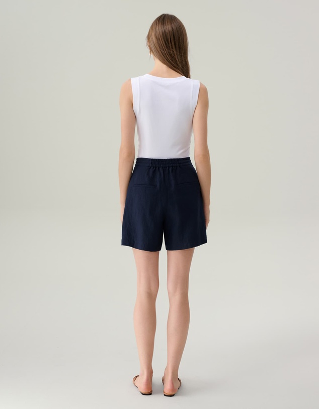 IDA+S - Frances Linen Shorts