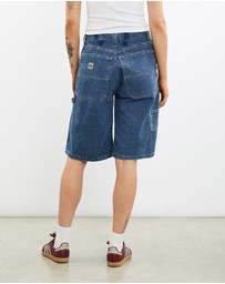 Vintage by The Real Deal - Pre Loved - Vintage Lee Denim Carpenter Shorts