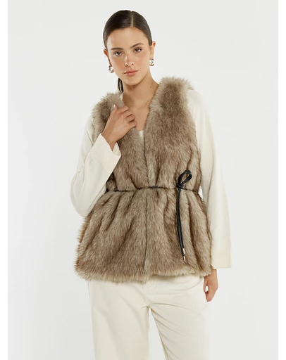 Sass - Riya Fur Gilet