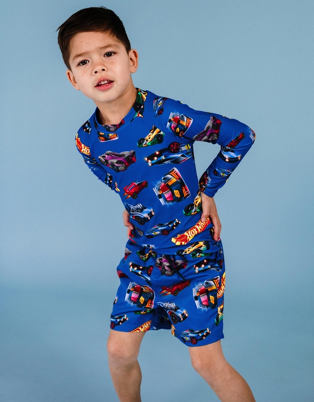 Rock Your Kid - Hot Wheels Rashie Set - ICONIC EXCLUSIVE - Kids-Teens