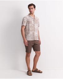 Sportscraft - Casper Short Sleeve Print Shirt