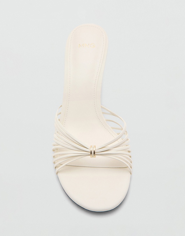 M.N.G - Strappy Kitten Heels