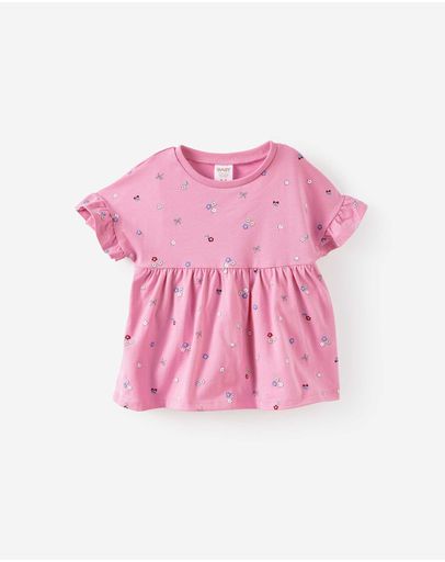 STRAWBERRY MILK  DITSY FLORAL