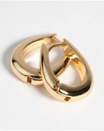 Lovisa - Gold Plated Small Huggie Hoop Earrings
