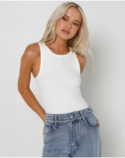 Lost in Lunar  - Ellyza Rib Tank