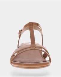 Mia Vita - Yass Heeled Sandal - Champagne Multi