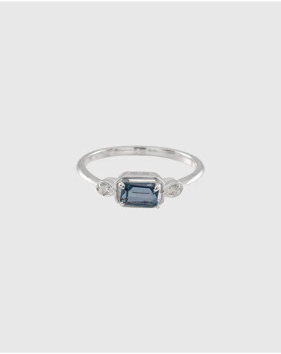Von Treskow - Maeve London Blue Topaz Ring