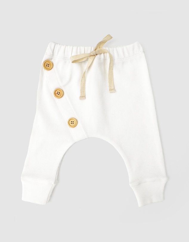 WITH LOVE FOR KIDS - Basics Thick Ribbed Pant - Babies - Kids